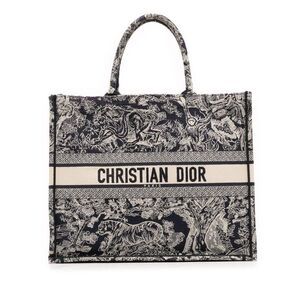 Pre Loved dior Women Blue Tote Bags